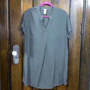 H&M Olive Green Dress Women’s Medium